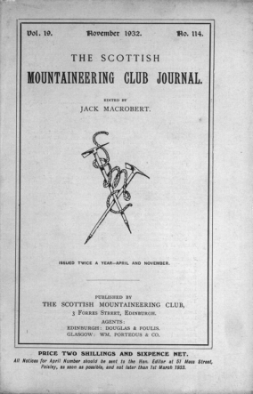 SMCJ Number 114 - Vol 19 - Nov 1932 cover